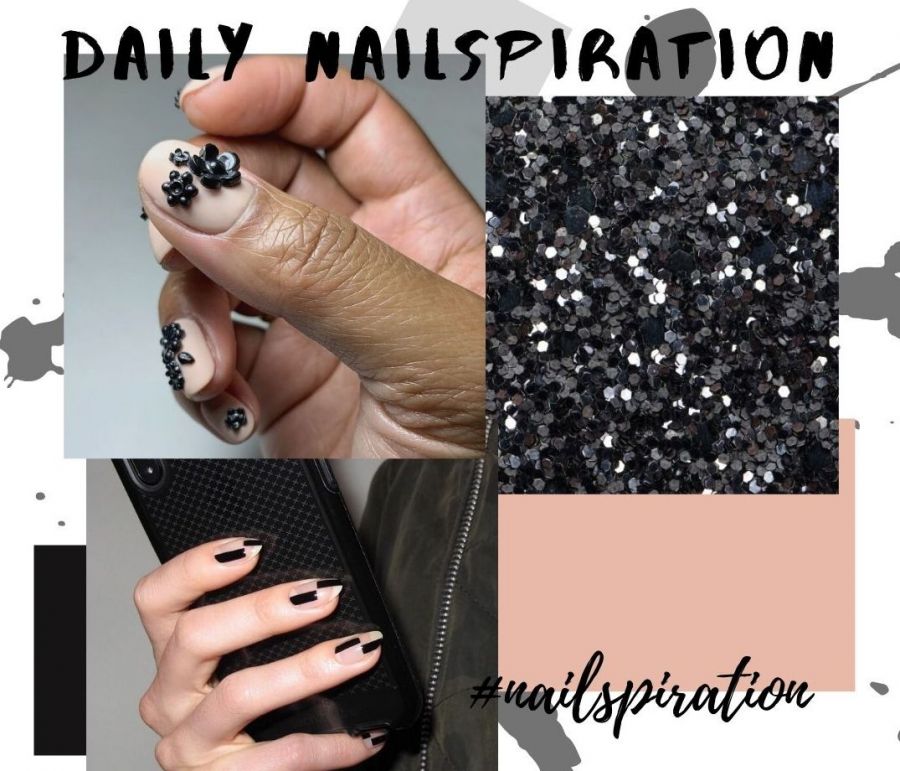 Ναι και τα μαύρα nail art είναι γιορτινά και θα σου το αποδείξουμε