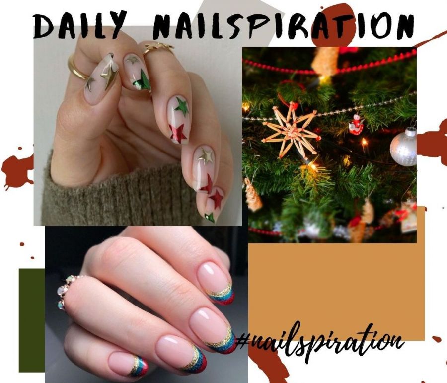 #FaLaLa: 10 nail art που μοιάζουν με Χριστουγεννιάτικα στολίδια