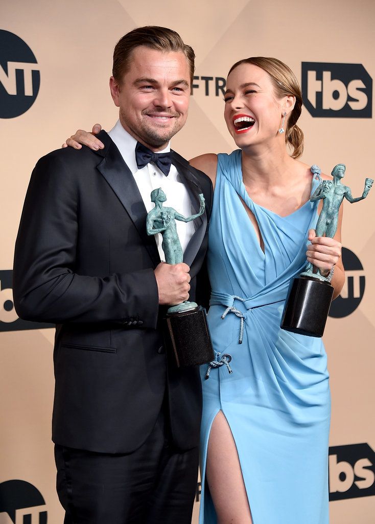 Pictured Leonardo DiCaprio Brie Larson 27892