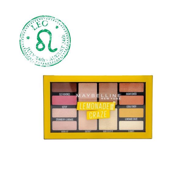 5. Maybelline New York Lemonade Craze Palette