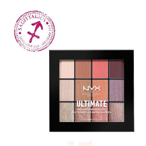 9. NYX Professional Makeup Ultimate Multi Finish Shadow Palette