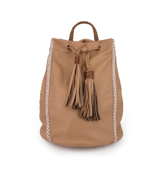 17.Callista Crafts SS15 backpack lattice beigesand 61759