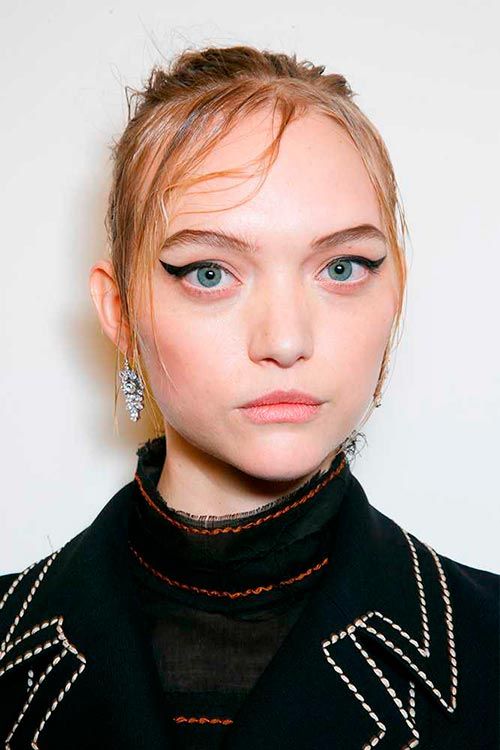 Makeup Looks from Milan Fashion Week Prada 3 37b30