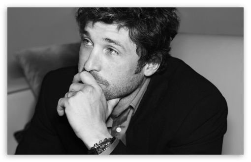 patrick dempsey black and white-t2 cee13