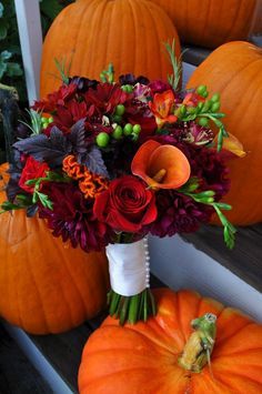 fall weddings bouquets bb073