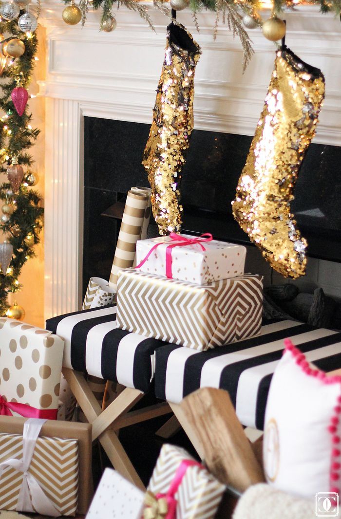white black christmas decoration 6aaf6