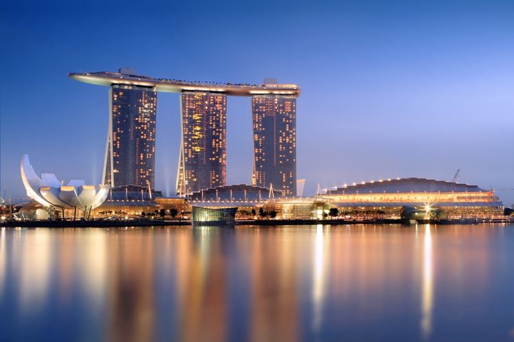Marina Bay Sands in the evening 20101120 686d4