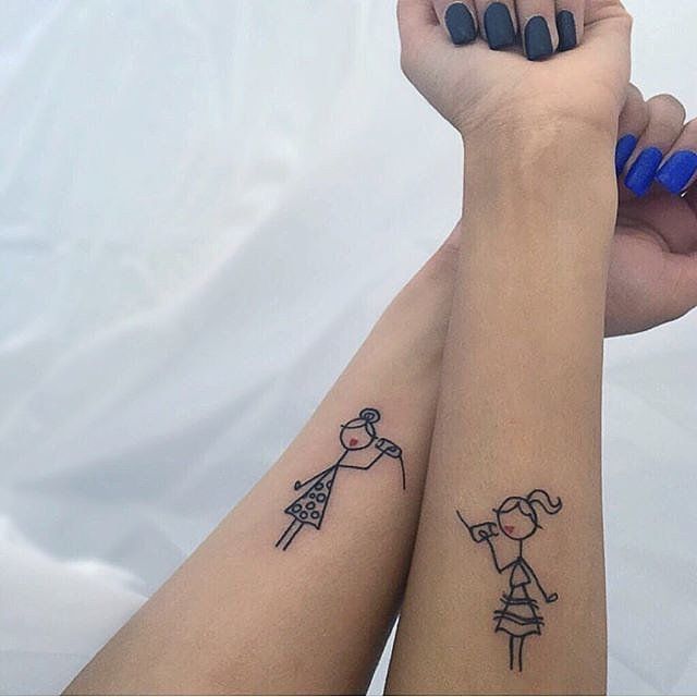 Tin Can Phone Calltattoo f5361