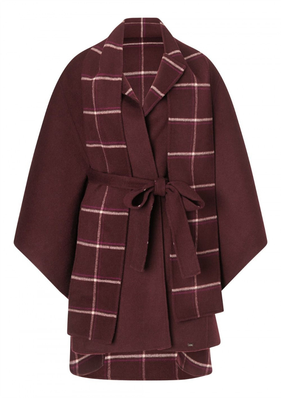 WW0WW02232906 RHONDA DF WOOL PONCHO e1781