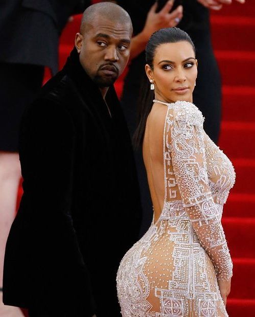 Kayne West and Kim Kardashian 5c132
