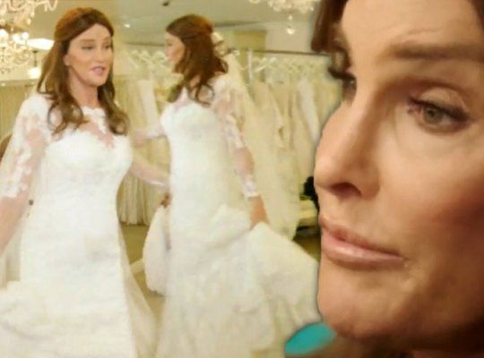 caitlyn jenner married wedding dress video pp d49ee