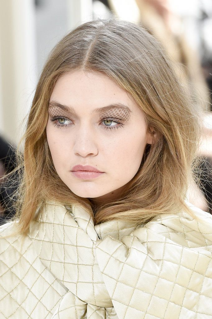 Chanel Quilted Eye Makeup Paris Fashion Week Fall 2016 0e458