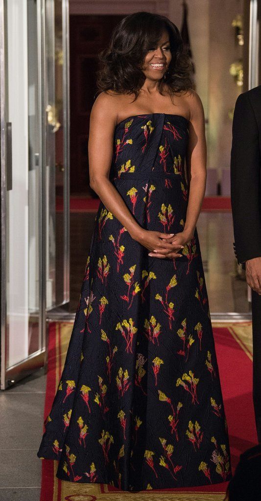 Michelle Obama Jason Wu Gown Canada State Dinner 2016 1 ca57f