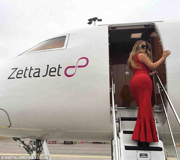 mariah carey red dress flight cb529