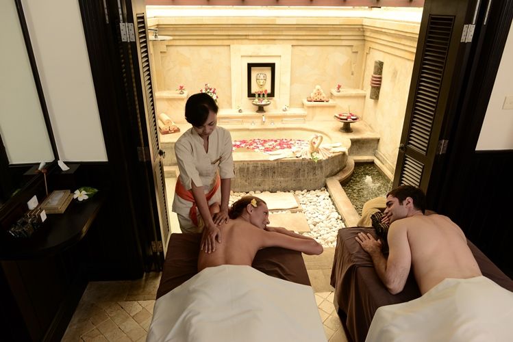 Spa and wellness experience for couple at Pan Pacific Nirwana Bali Resort e2897