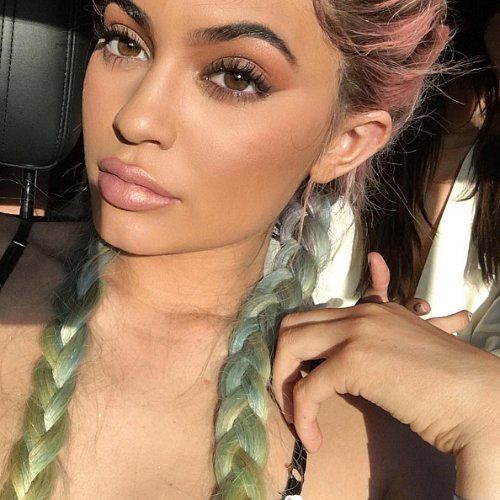 Kylie Jenner Rainbow Hair Coachella 2016 4a41a