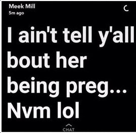 nicki minaj pregnant meek mill makes shocking accusation cfmp lead