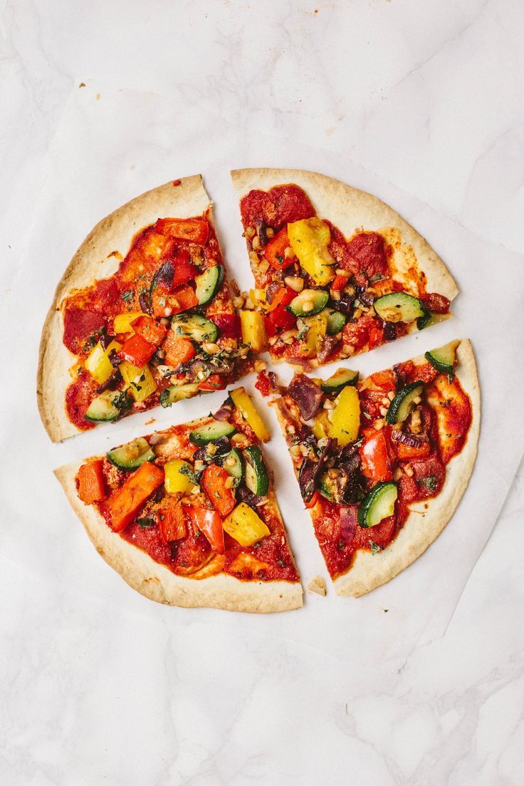tortilla vegan pizza