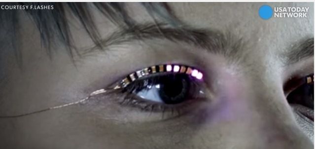 led