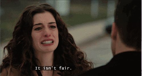 it isnt fair klama dakria gif