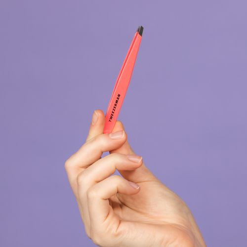 tweezerman slant tweezer geranium by tweezerman 75c