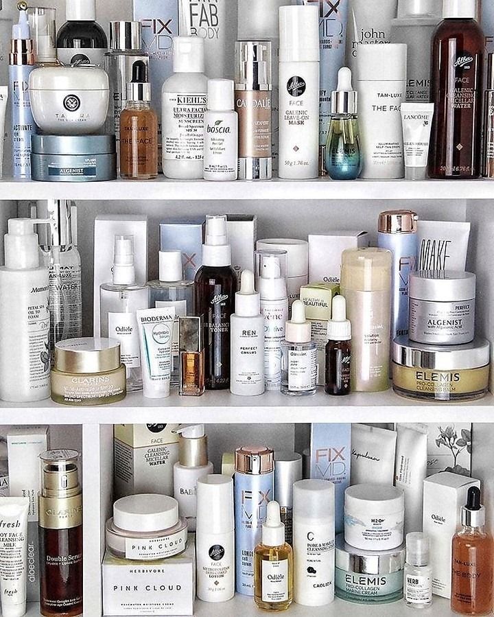 skincare shelfie 3