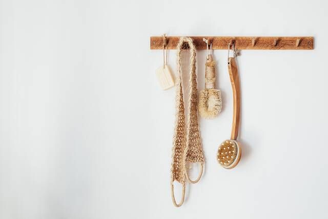loufa body brush