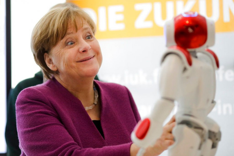 merkel robot
