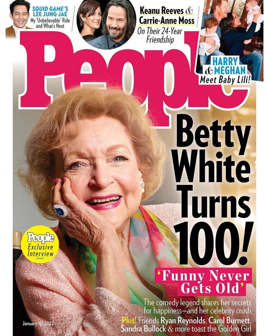 Betty White People rip