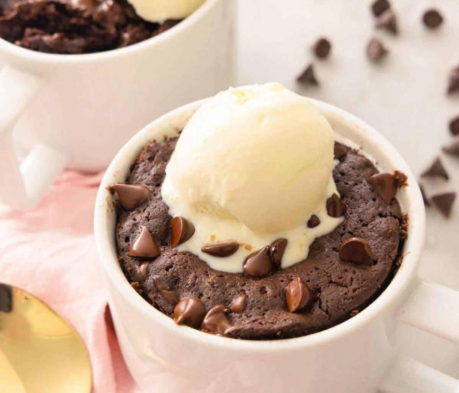 Brownie se koupa