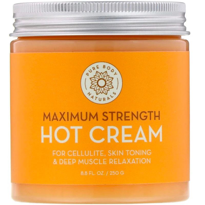 Pure Body Naturals Maximum Strength Hot Cream