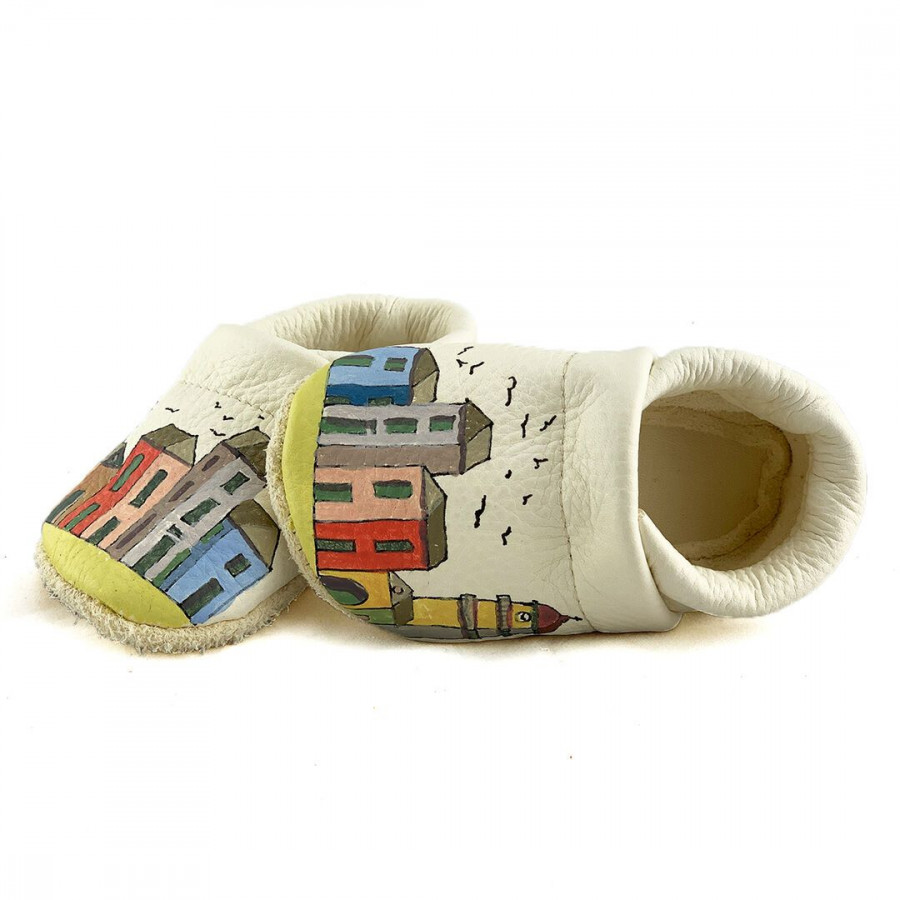 Corfoot special edition ζωγραφισμενα στο χέρι απο τη visual artist Μαρια Κρίγκα