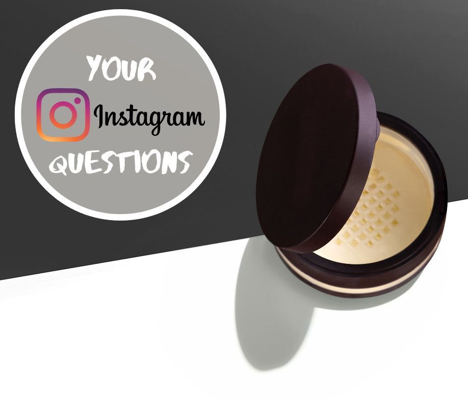 Your insta–questions: Πούδρα διάφανη ή με χρώμα;